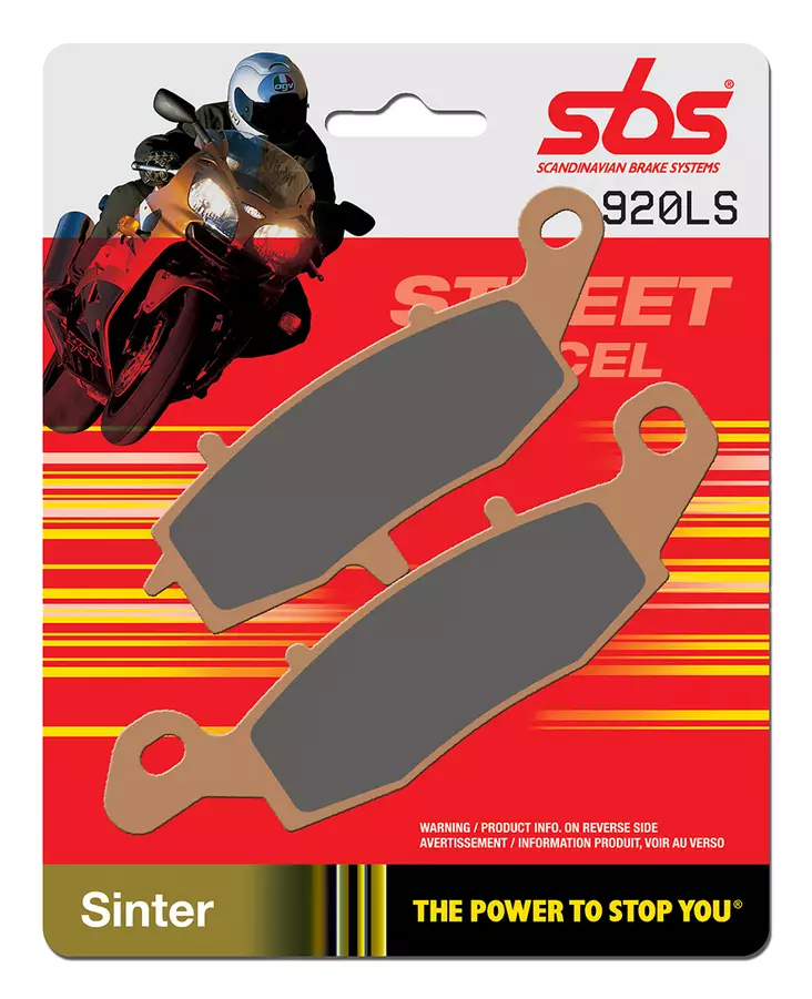 Sbs Jarrupalat Sintered Taakse - MÖNKIJÄN OSAT - 23-920LS - 1