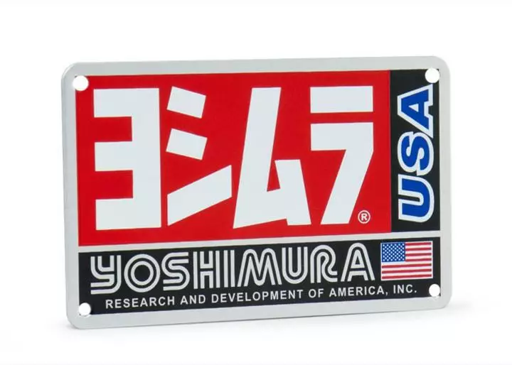 Yoshimura Trs Nimikilpi Suorakulmainen - MP ÄÄNENVAIMENTIMET - 31-AC106W-TRS - 1