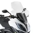 Givi tuulisuoja D295ST, kirkas Kymco Xciting R 300i-500i - MÖNKIJÄN OSAT - 323-D295ST - 1