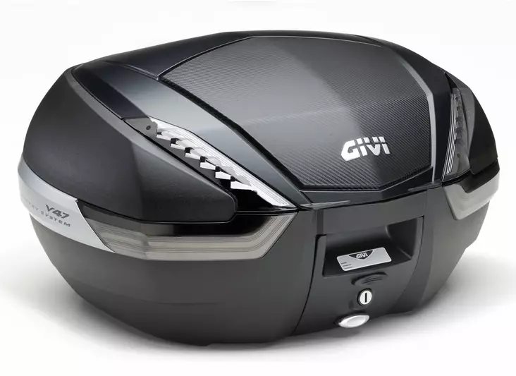 Givi V47 Tech Monokey 47lt Laukku Hiilikuitu Look Kansi - MP TAKALAUKUT - 321-V47NNT - 1