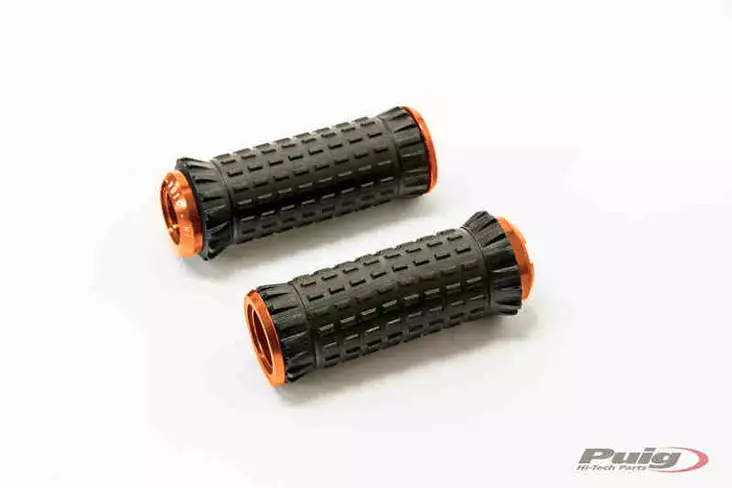Puig Footpegs R-Fighter S Piloto Rig/Left C/Orange - JALKATAPIT - 33-9193T - 1