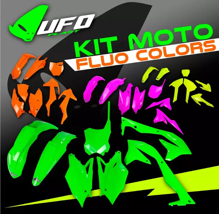 Ufo Muovisarja Ktm Sx/Sx-F 2016- Flou Orange (Ej Sx250 2016) - CROSSIN TÄYDELLISET MUOVISARJAT - 650-K517-FFLU - 1