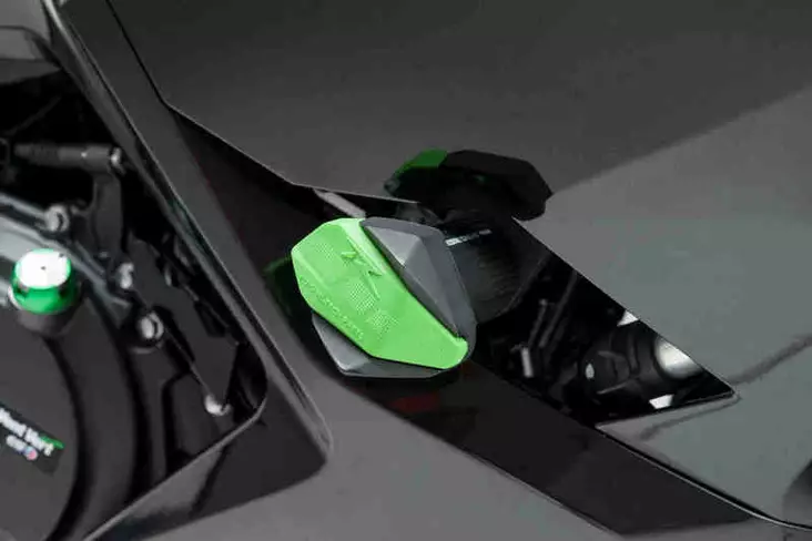 Puig Kit Caps Of Rubber Krash Pads R12 C/Green - JALKATAPIT - 33-6378V - 1