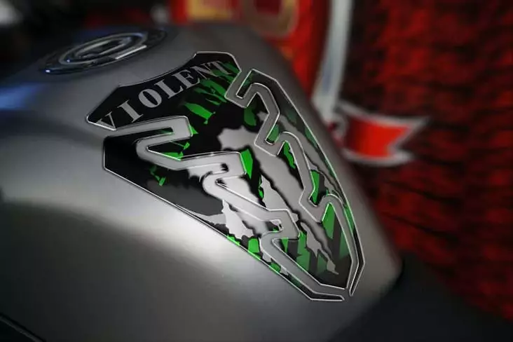 Puig Tank Pad Violent C/Green - MP TANKINSUOJAT - 33-5519V - 1
