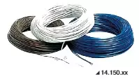 Sähköjohto 2.5Mm Yel/Gr 100M (Kela 100 M) - 2.50mm2 autojohto - M14-150-25GV - 1