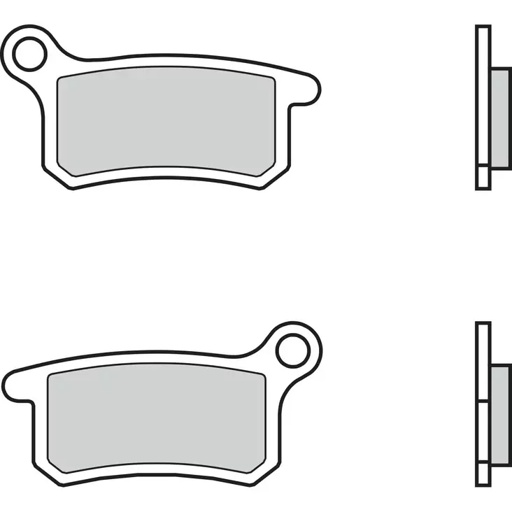 Brembo Jarrupalat Sintered Off-Road - MÖNKIJÄN OSAT - 231-GR69SX - 0