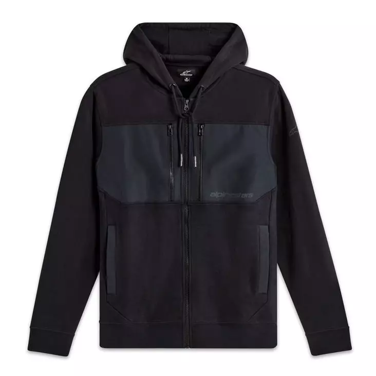 ALPINESTARS HOODIE GLIMPSE MUSTA S - MP AJOTAKIT - 697-1214-51100-10- - 1